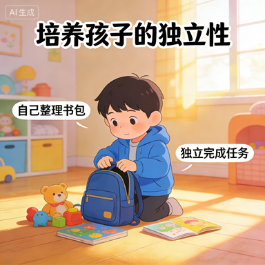 培养孩子的独立性