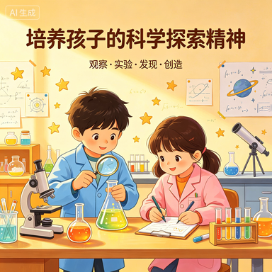 培养孩子的科学探索精神