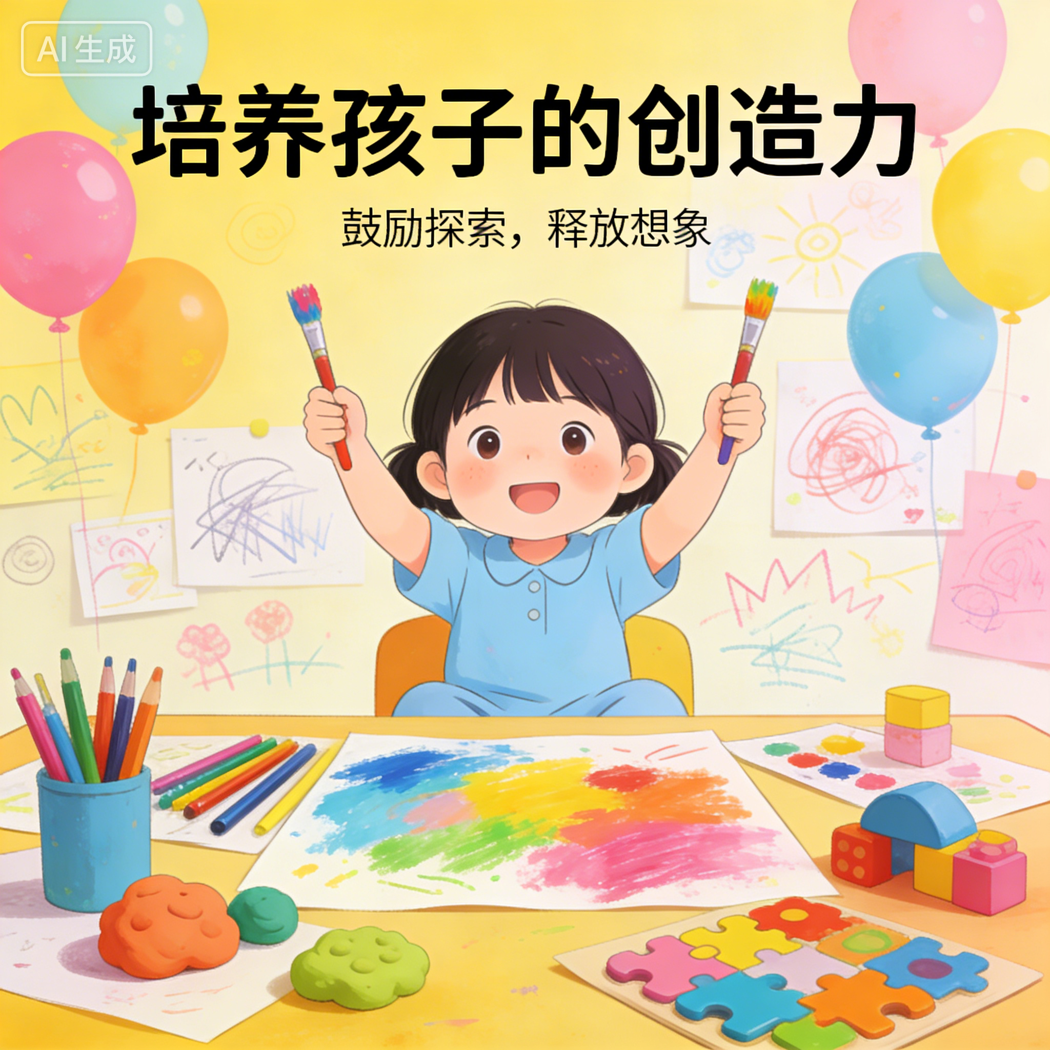 培养孩子的创造力