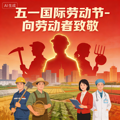 五一国际劳动节-向劳动者致敬