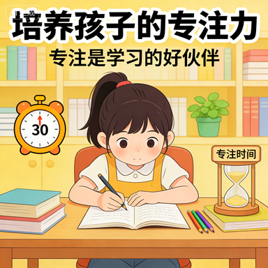 培养孩子的专注力