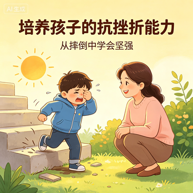 培养孩子的抗挫折能力
