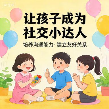 让孩子成为社交小达人